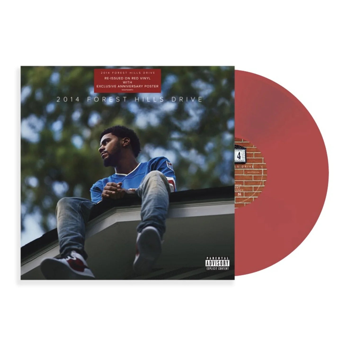 J. Cole - 2014 Forest Hills Drive (2XLP Red VInyl + exclusive anniversary poster)