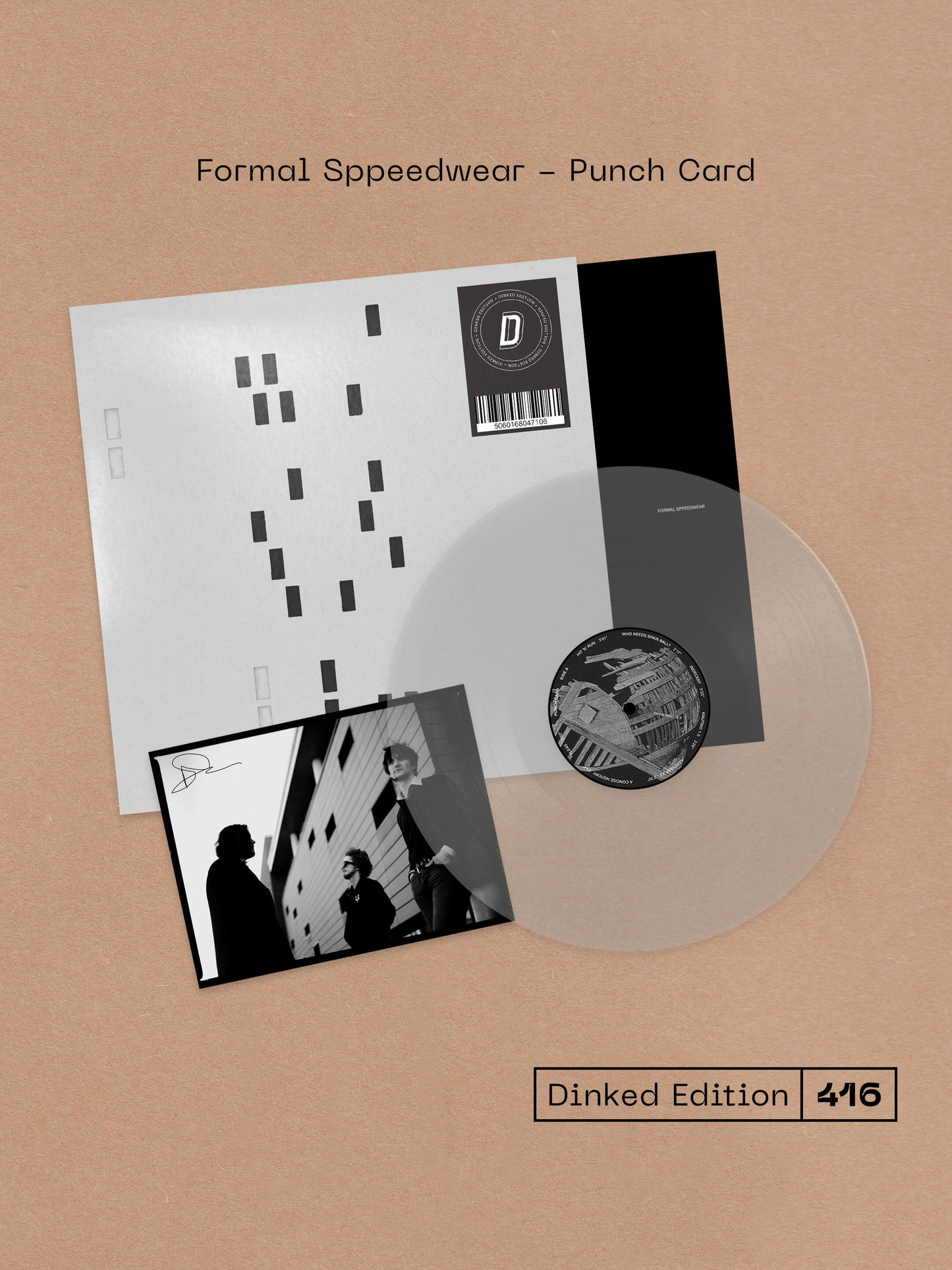 Formal Sppeedwear - Punch Card (Dinked Edition Vinyl)