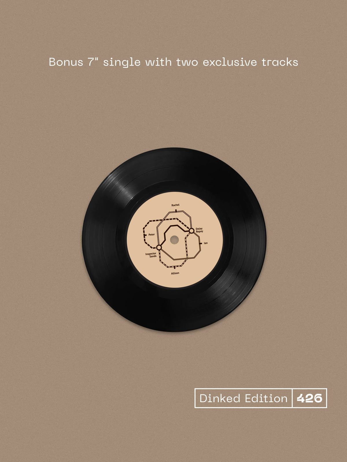 Railcard - Two Steps At A Time (Dinked Edition Vinyl) + Bonus 7"