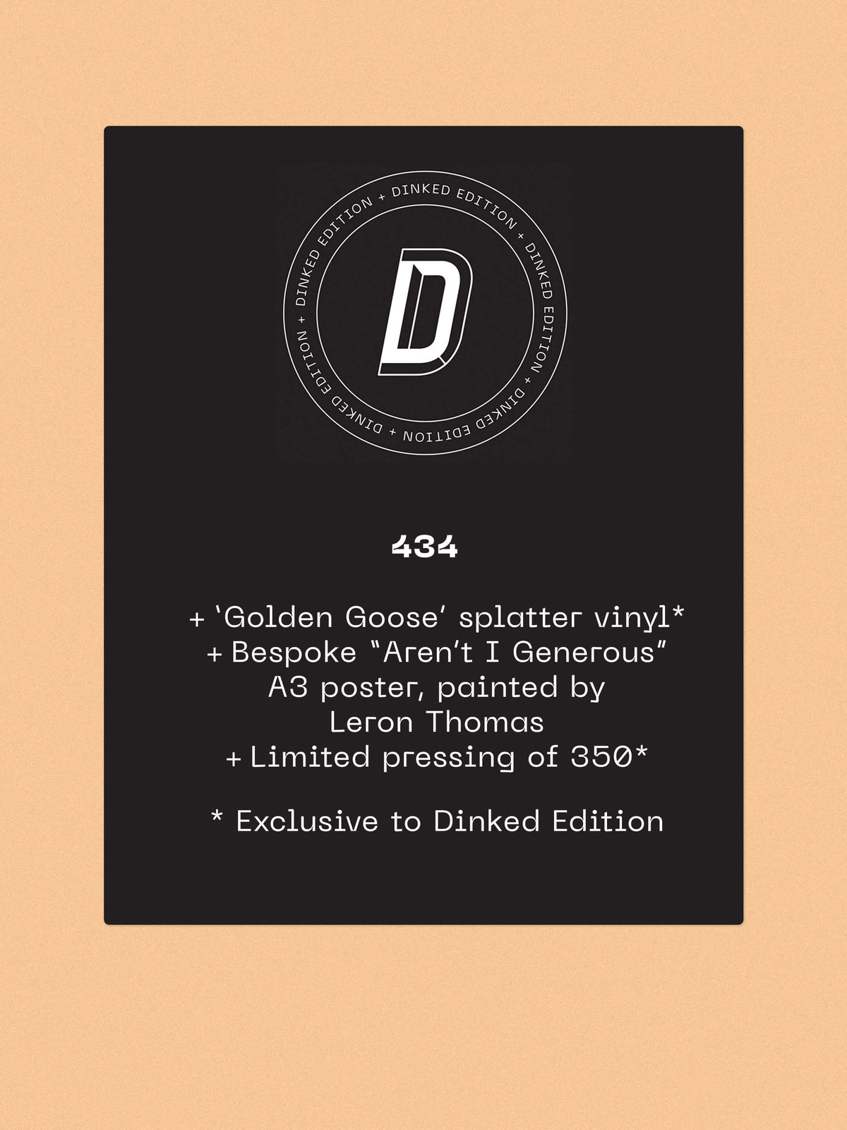 Pan Amsterdam - Panarama (Dinked Edition Vinyl)