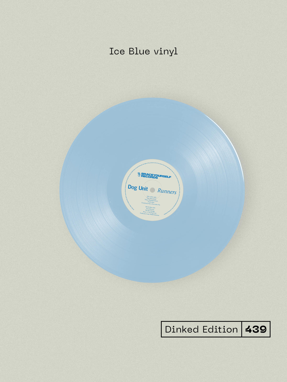 Dog Unit - Runners (Dinked Edition Vinyl)
