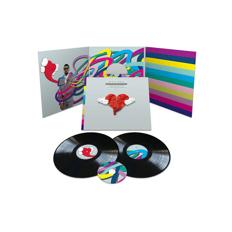 Kanye West - 808s and Heartbreaks Deluxe Collectors Set (2xLP Vinyl plus CD)