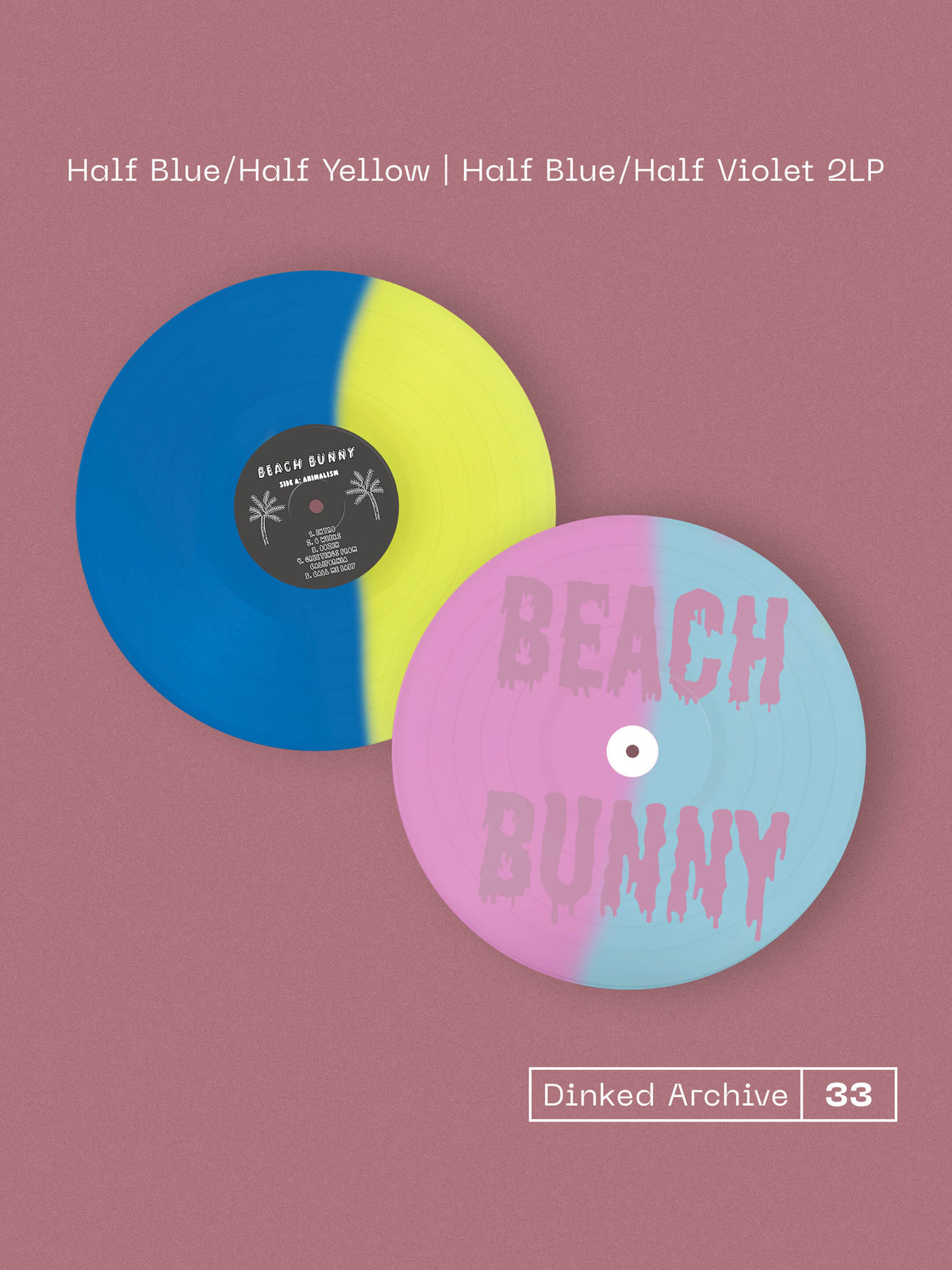 Beach Bunny - The Early Days: Animalism, Pool Party, Crybaby (Dinked Edition Vinyl) + Bonus 7"