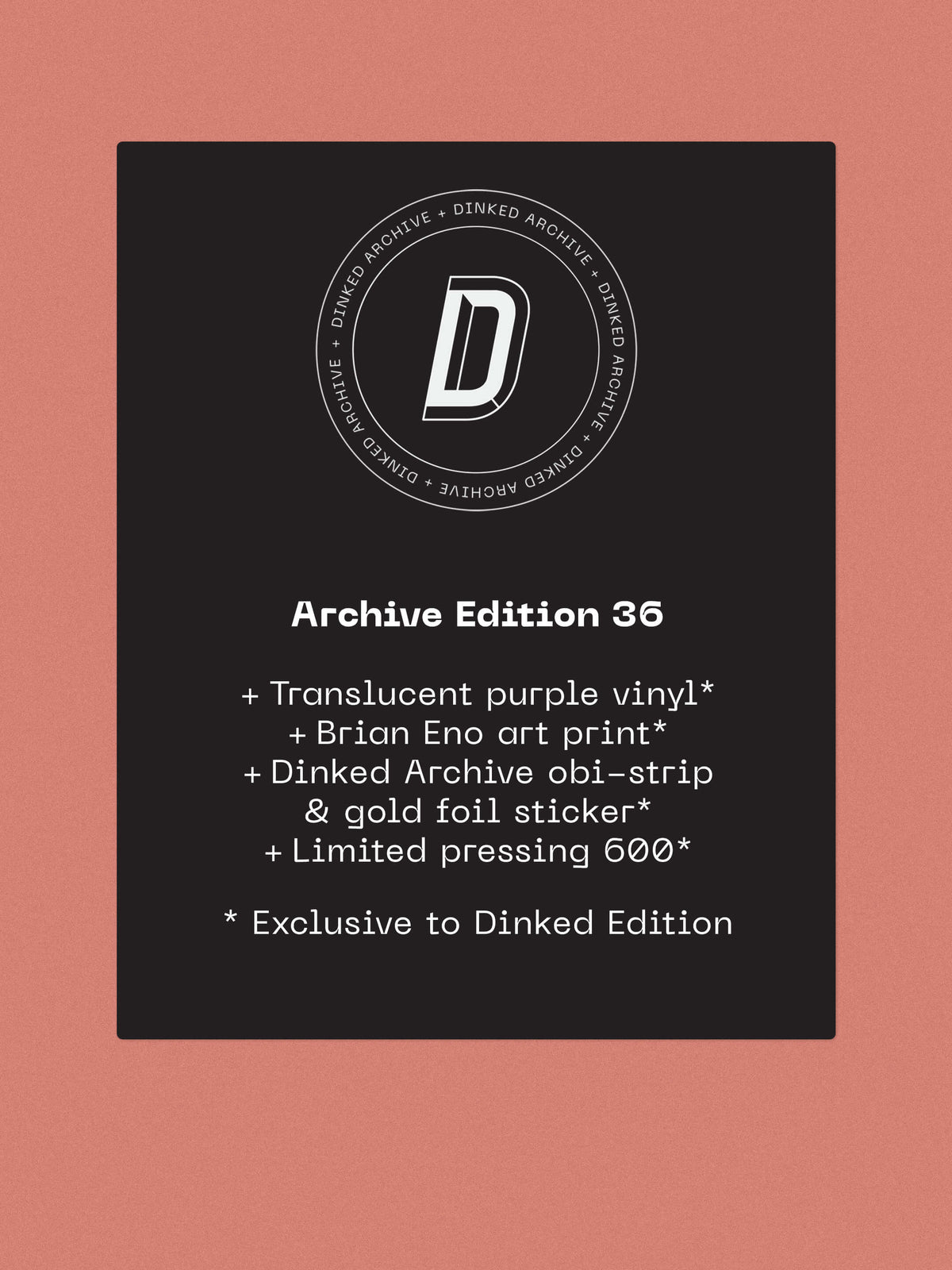 Brian Eno - Another Day On Earth (Dinked Edition Vinyl)