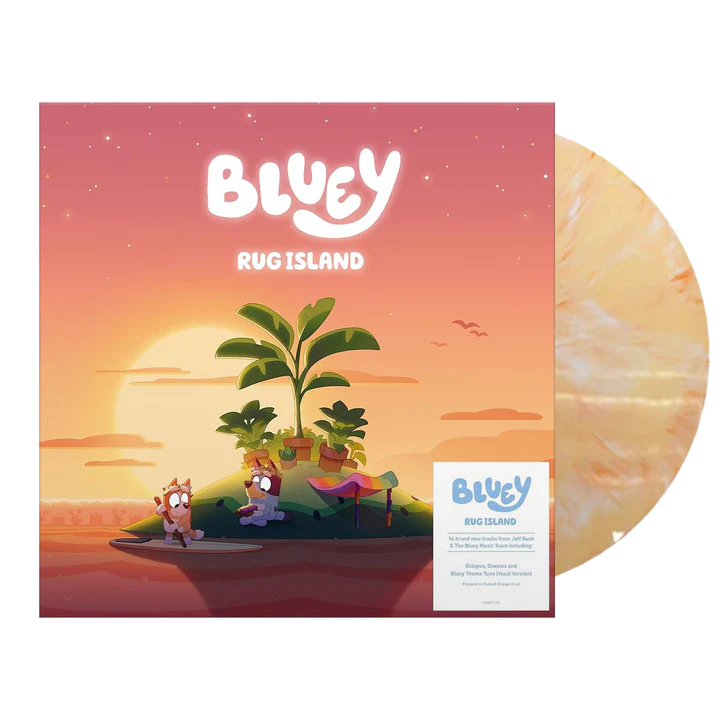 Bluey - Rug Island (Sunset Orange Vinyl)