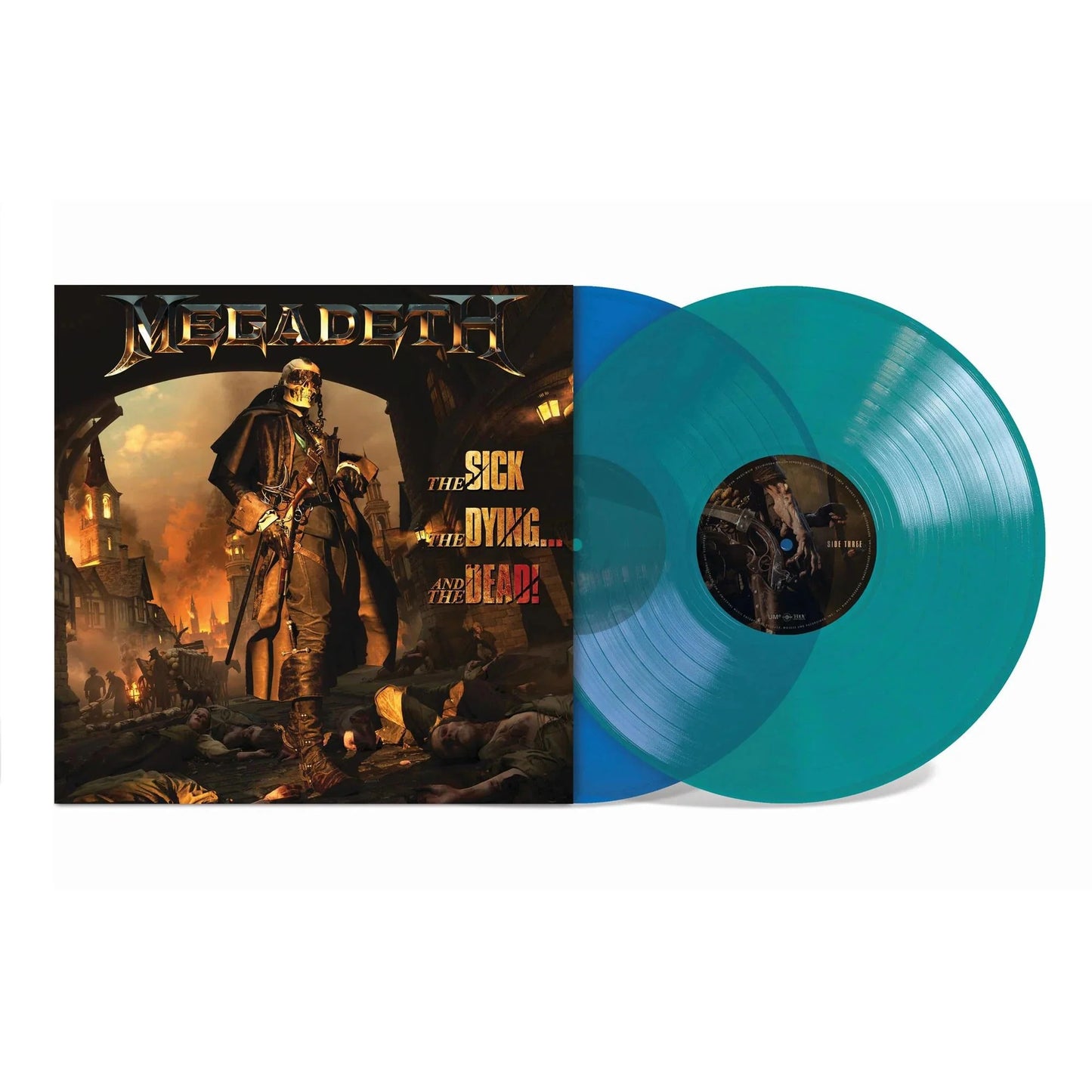 Megadeth - The Sick, The Dying… And The Dead! (Blue and Green Vinyl) (National Album Day)