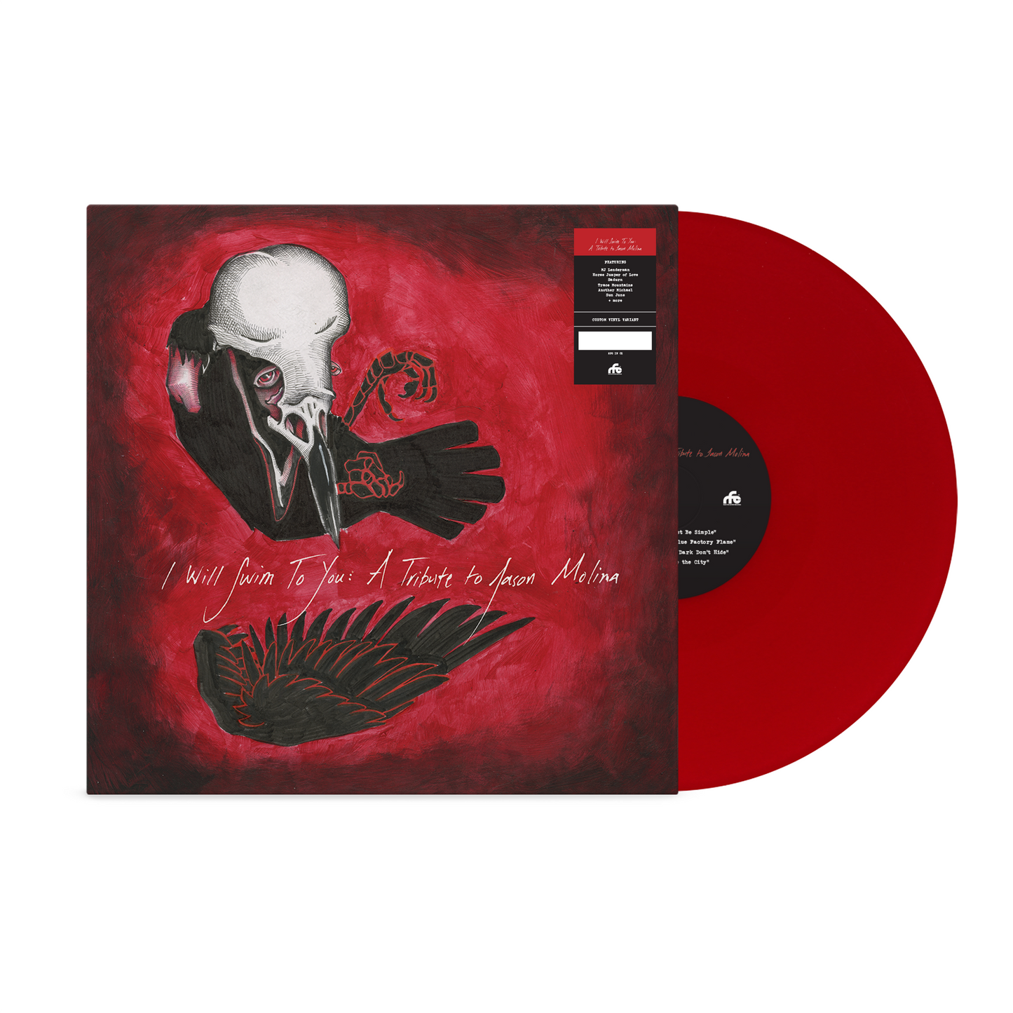 Various - I Will Swim To You: A Tribute to Jason Molina (Comet Dust Red vinyl 2XLP)