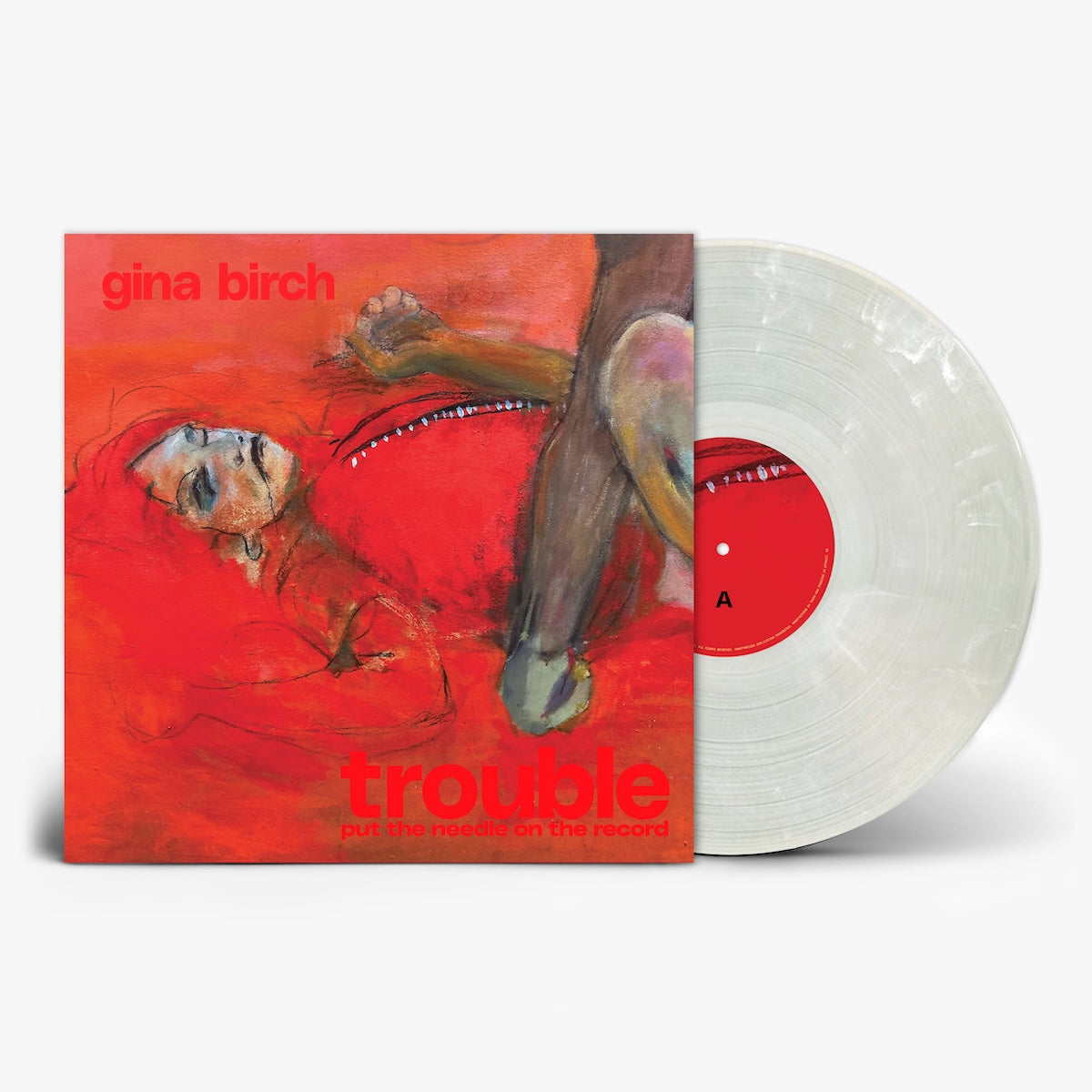 Gina Birch - Trouble (Brush Stroke Colour Vinyl)