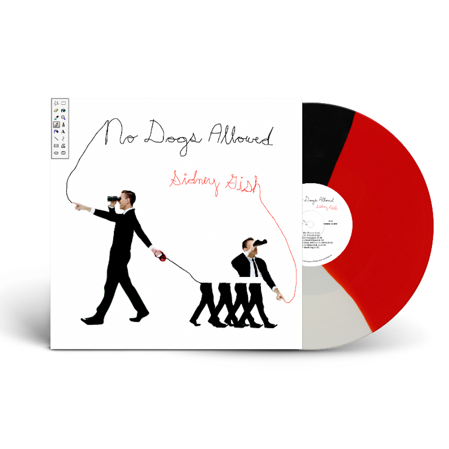 Sidney Gish - No Dogs Allowed (Red/Black/White Tricolor Vinyl)