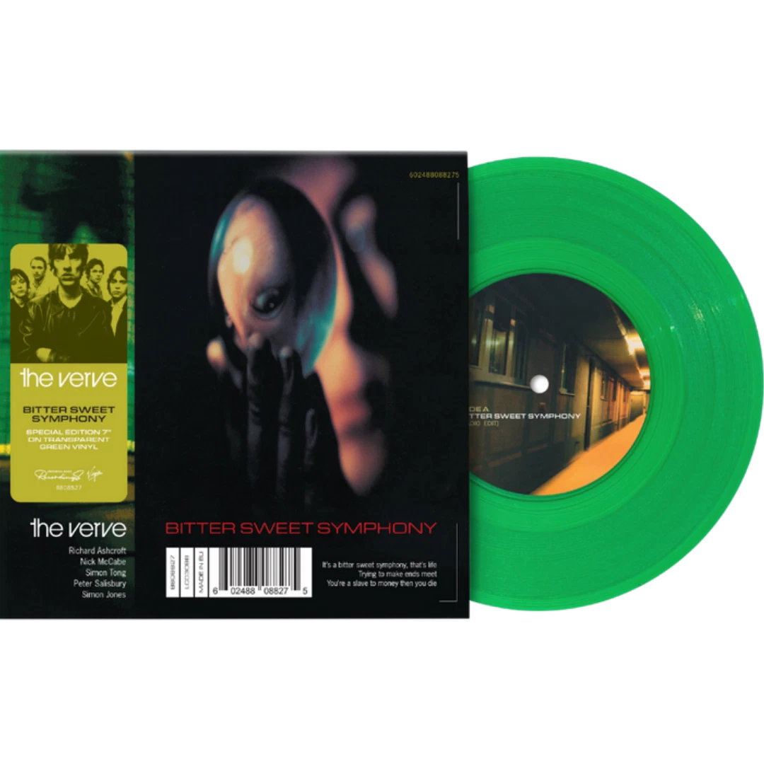 The Verve - Bittersweet Symphony (Translucent Green 7" vinyl)