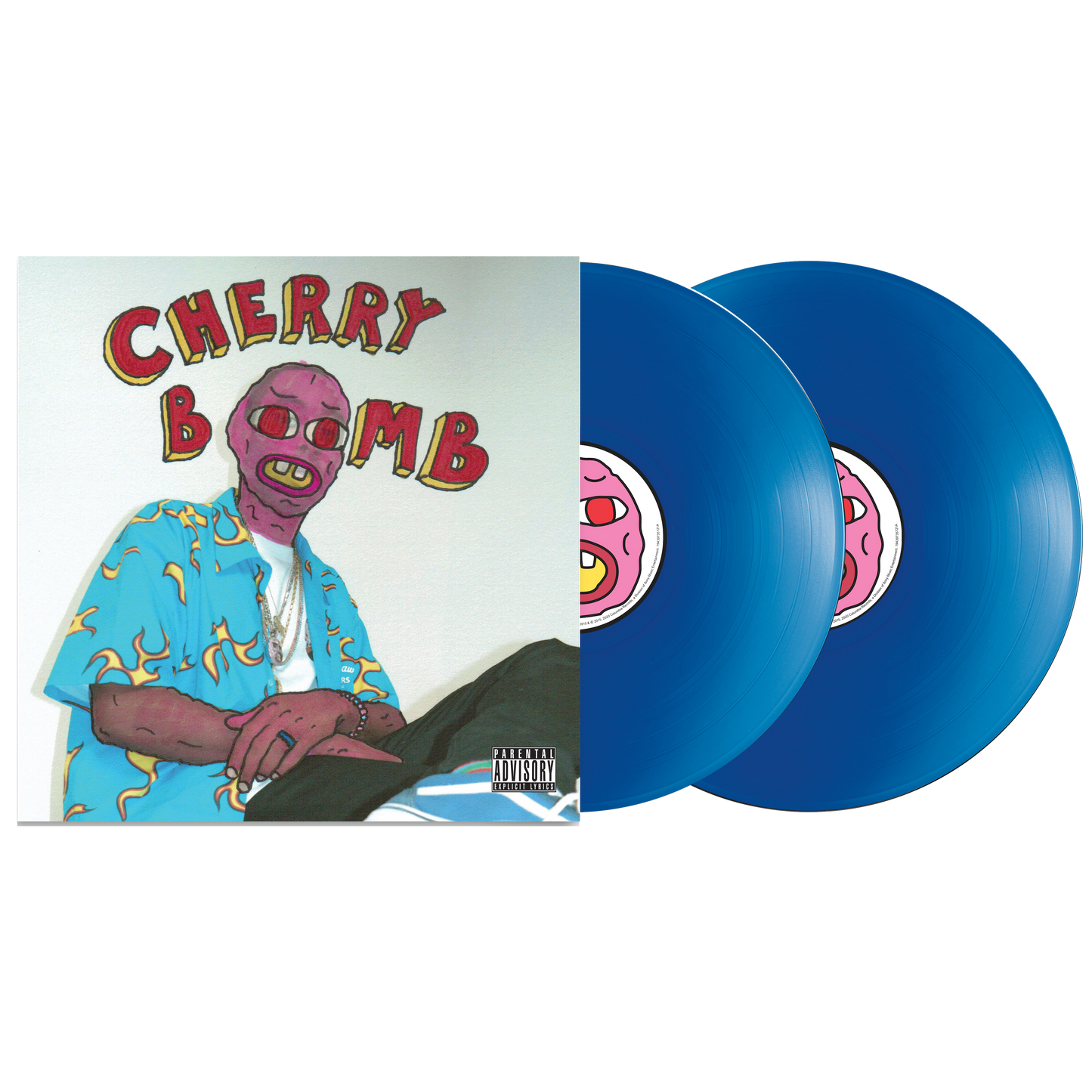 Tyler the Creator - Cherry Bomb (10th Anniversary) (Mask Cover Translucent Blue 2XLP Vinyl)
