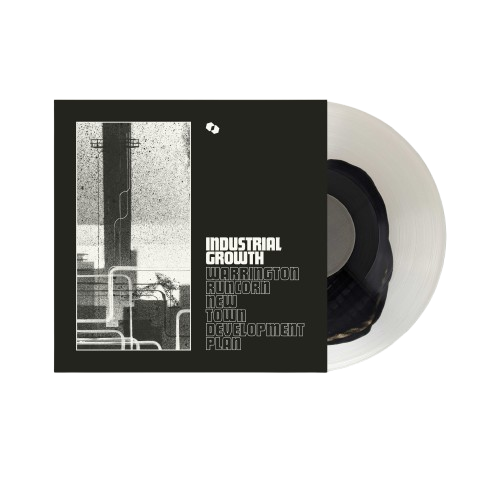 Warrington-Runcorn New Town Development Plan - Industrial Growth (Black and Clear vinyl)