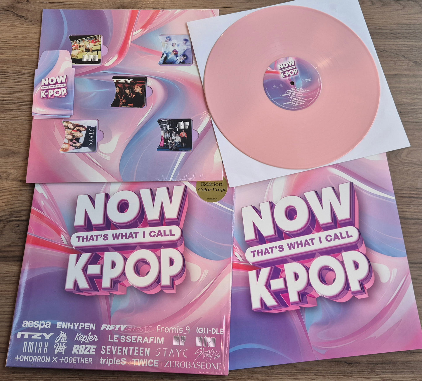 Now That's What I Call K-Pop (Pink Vinyl + Photocards + Booklet)