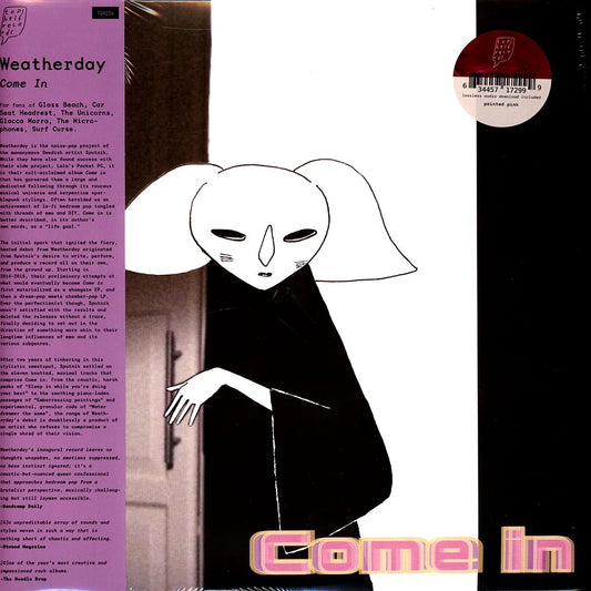 Weatherday - Come In (Pointed Pink Vinyl)