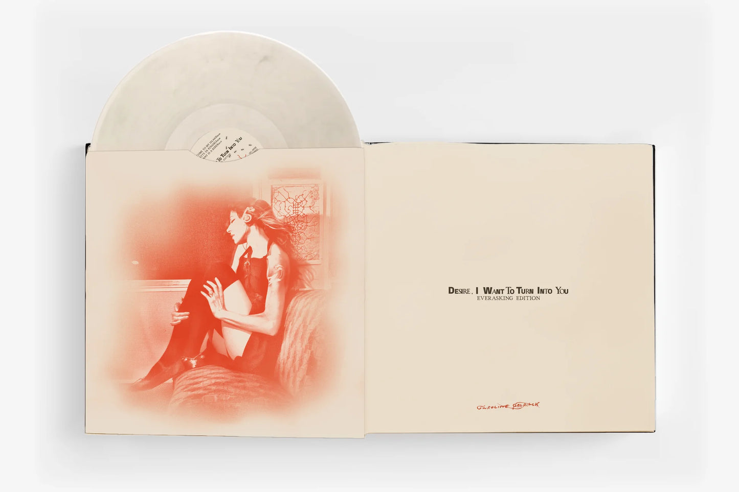 Caroline Polachek - Desire, I Want To Turn Into You: Everasking Edition (Clear Vinyl 2xLP with 44 page booklet)