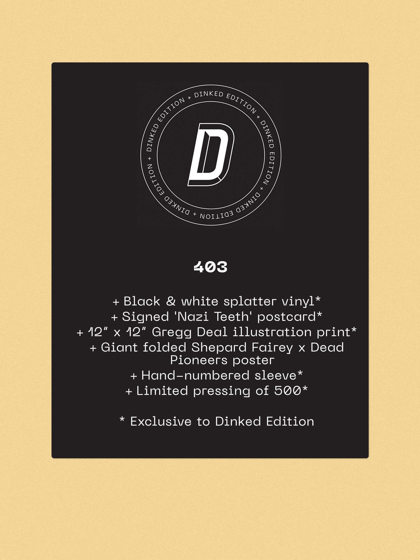 Dead Pioneers - Wagon Burner (Dinked Edition Vinyl)