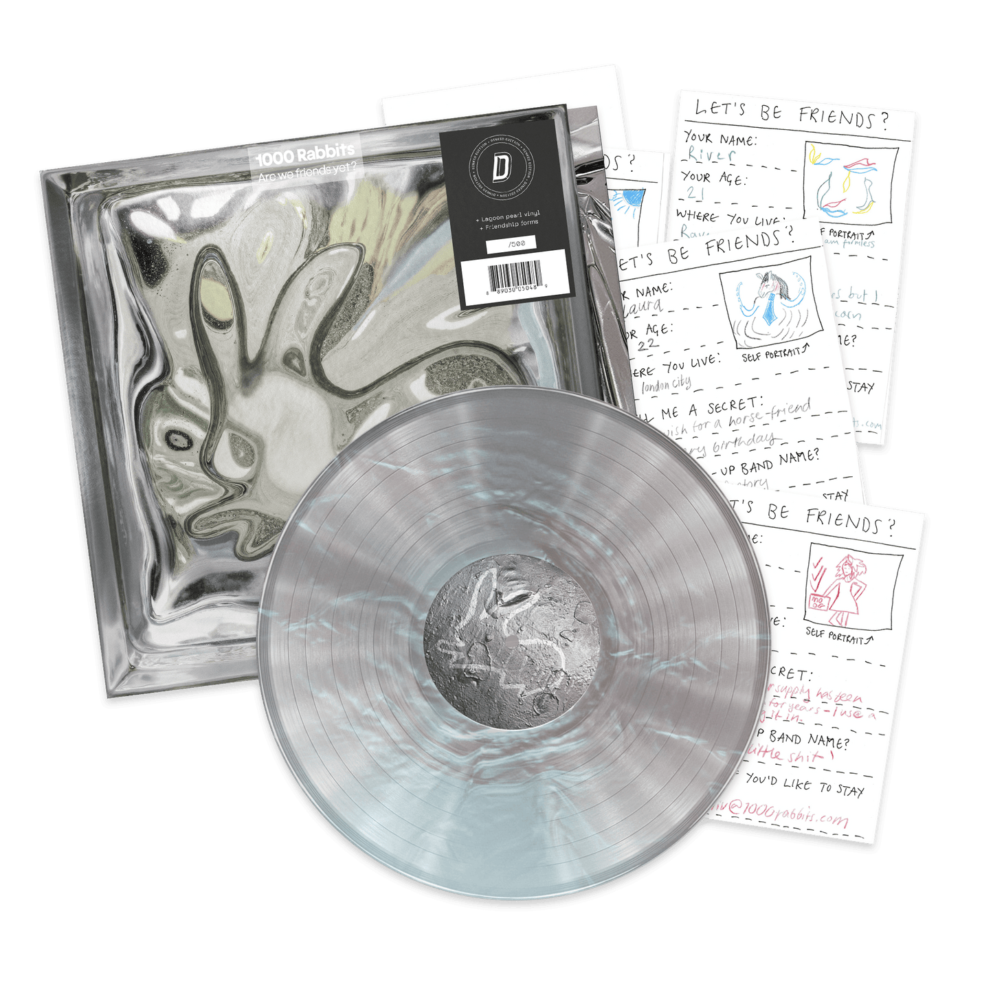 1000 Rabbits - Are we friends yet? (Dinked Edition Vinyl)