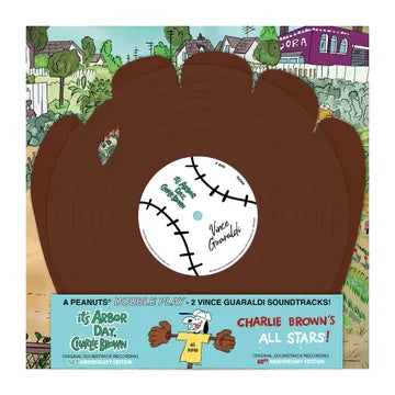 Vince Guaraldi - Vince Guaraldi "Charlie Brown All Stars" and "It’s Arbor Day Charlie Brown" (Ball and Glove Picture disc Vinyl) (RSD 26)