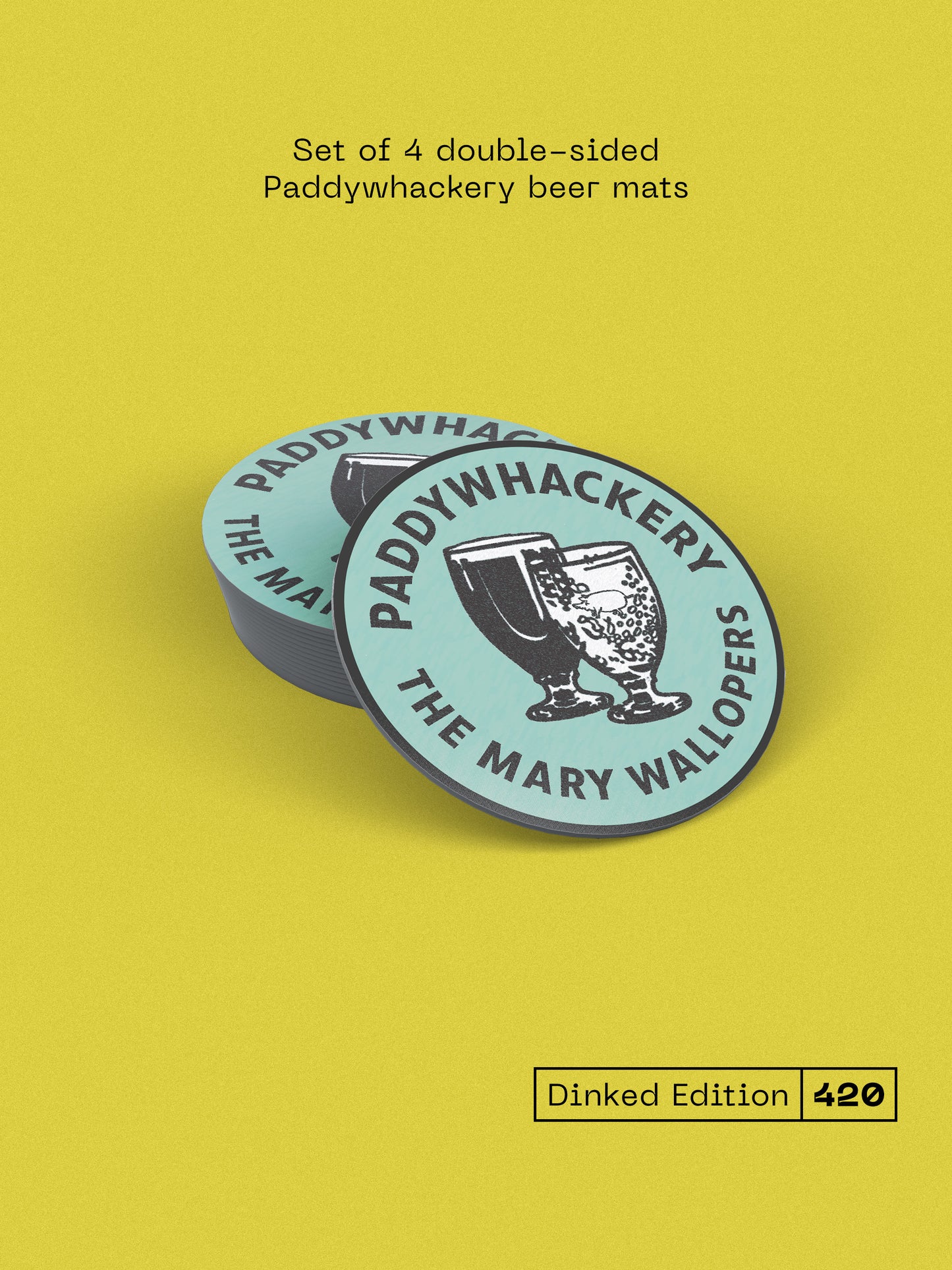 The Mary Wallopers - PADDYWHACKERY (Dinked Edition Vinyl)