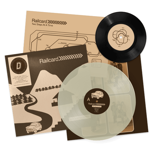 Railcard - Two Steps At A Time (Dinked Edition Vinyl) + Bonus 7"