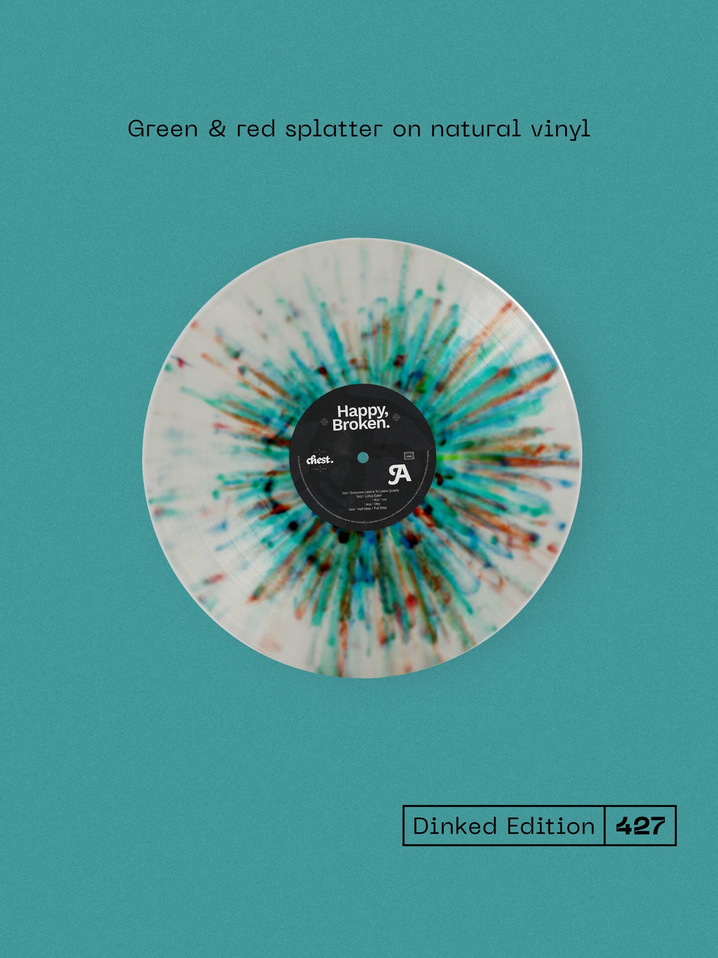 Chest - Happy, Broken. (Dinked Edition Vinyl)