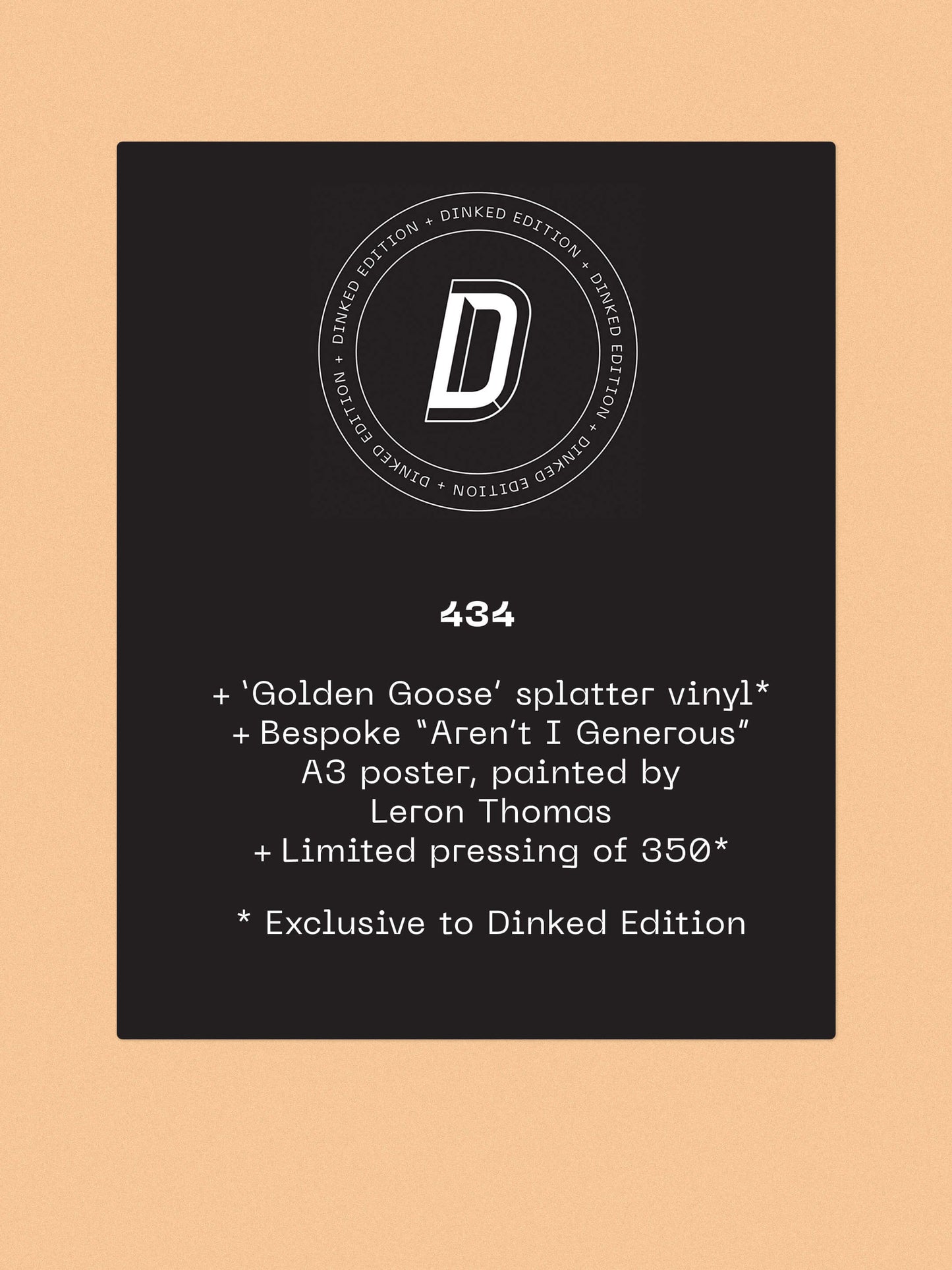 Pan Amsterdam - Panarama (Dinked Edition Vinyl)