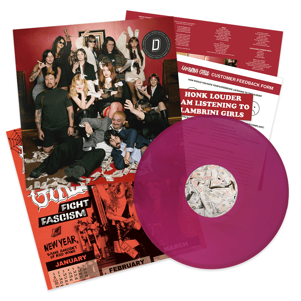 Lambrini Girls - No Refunds (Dinked Edition Vinyl)