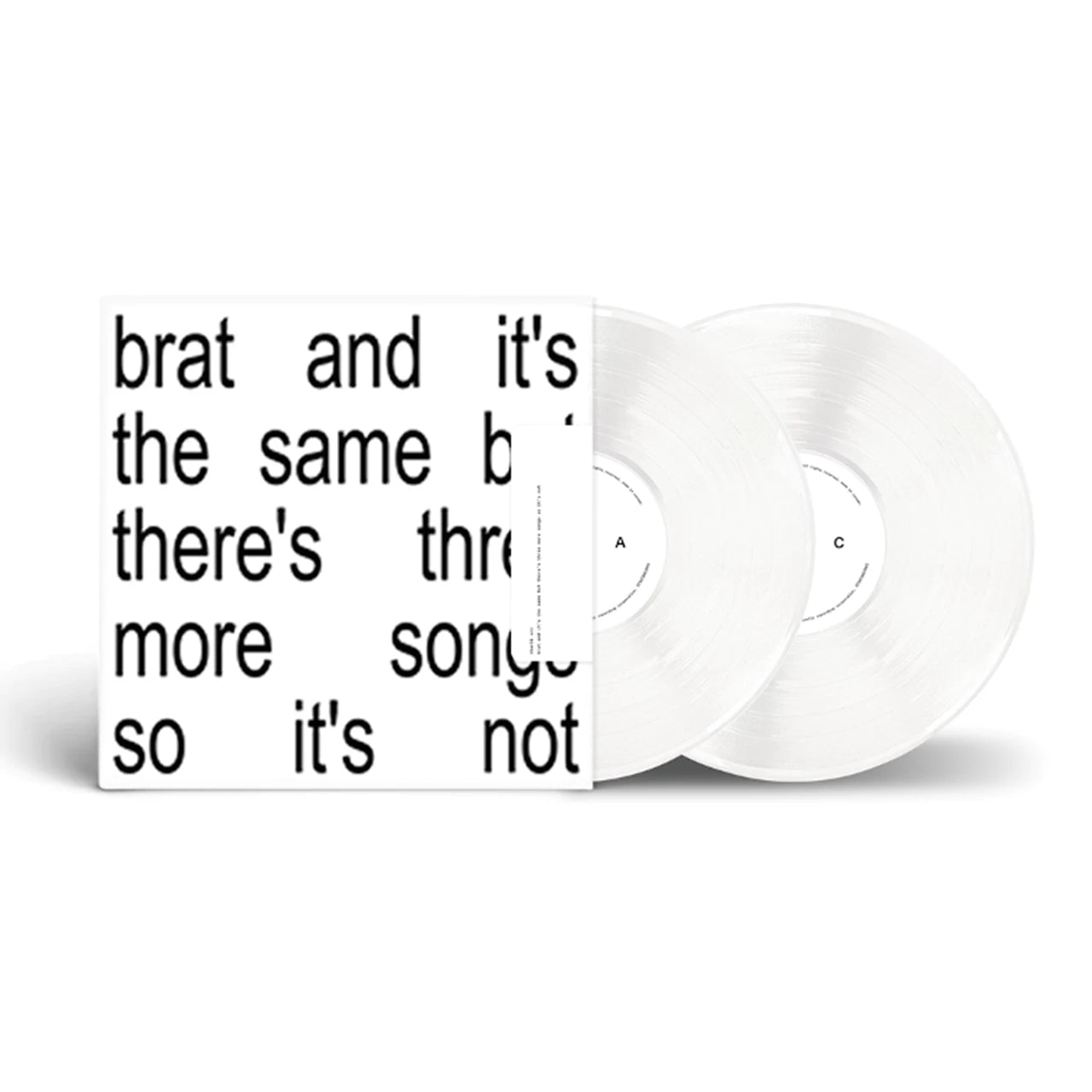 Charli XCX - brat and it's the same but there's three more songs so it's not (Vinyl)