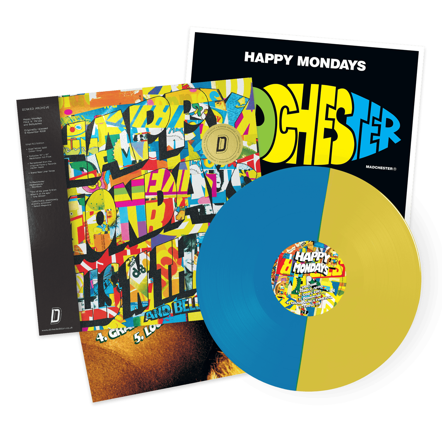 Happy Mondays - Pills ‘n’ Thrills and Bellyaches (Dinked Edition Vinyl)