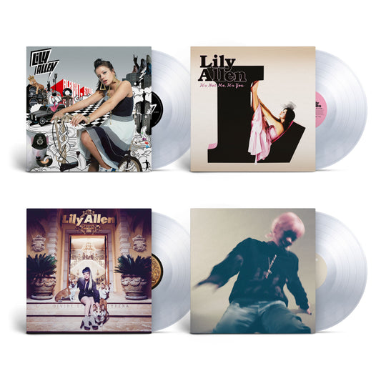 Lily Allen - Clear Vinyl Editions Bundle (Alright, Still, It's Not Me, It's You, Sheezus & No Shame)