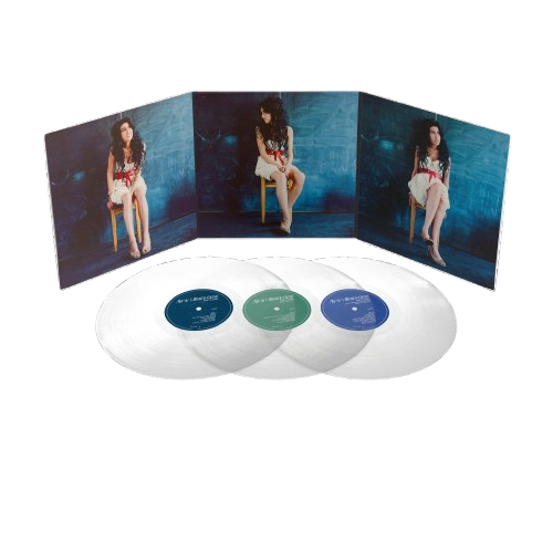 Amy Winehouse - Back To Black 20 (3xLP Deluxe Clear Vinyl) + A5 temporary tattoo sheet
