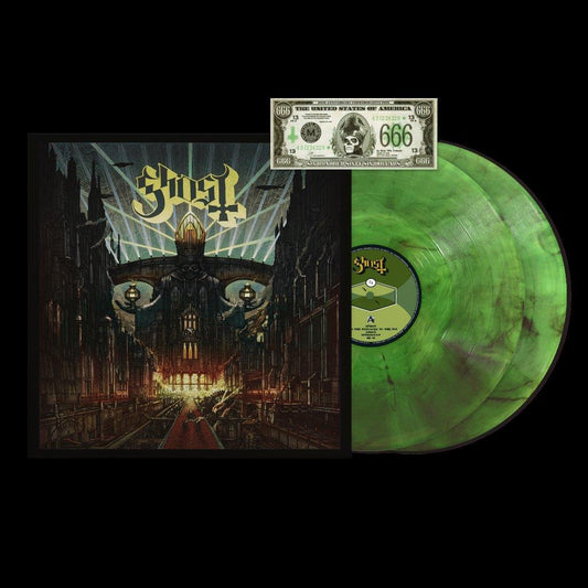 Ghost - Meliora (Green Smoke vinyl + Papa III Mummy Dust buck) (National Album Day)