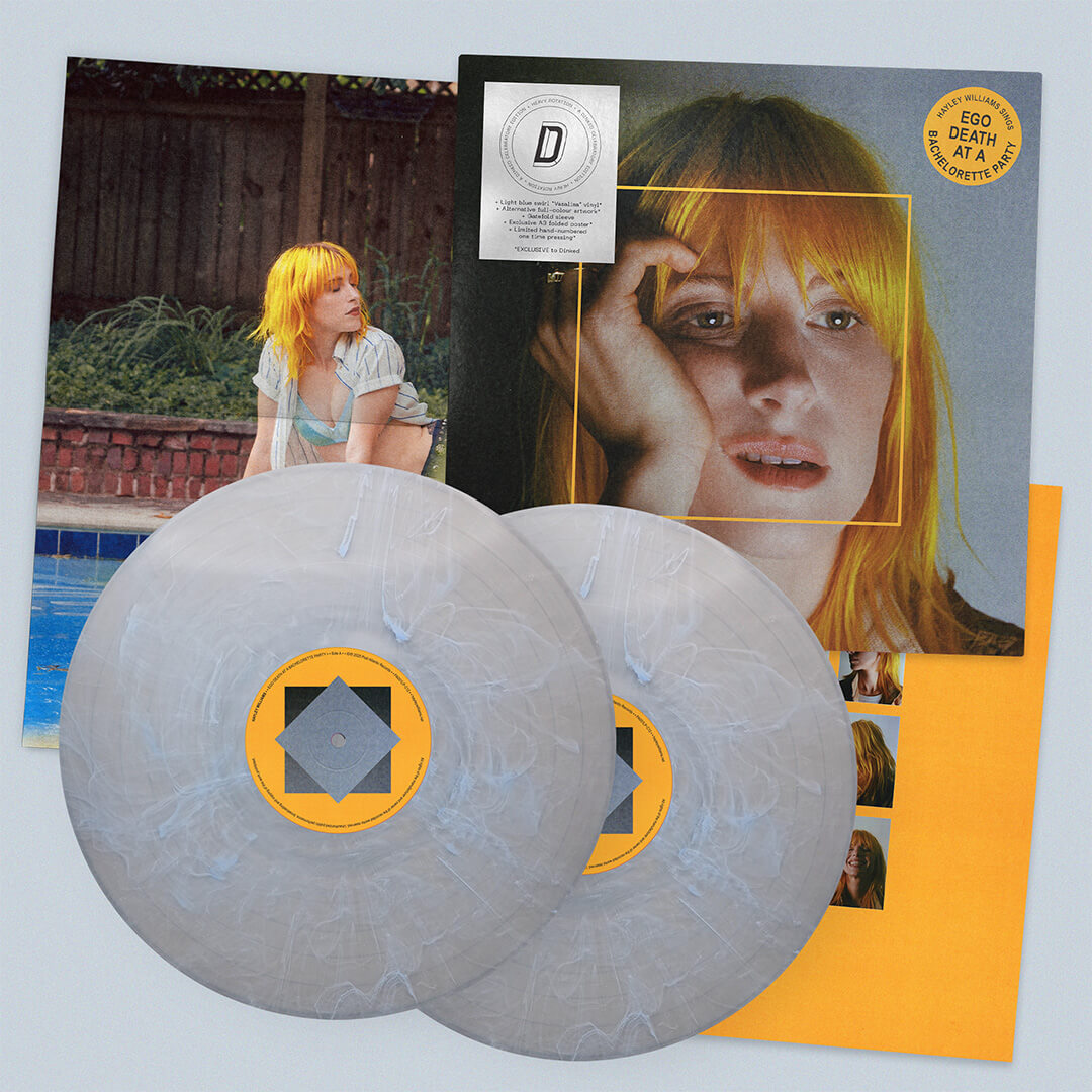 Hayley Williams - Ego Death At A Bachelorette Party (Dinked Edition Vinyl) (Alt Cover + Light Blue Swirl "Vasalisa" 2xLP Vinyl)