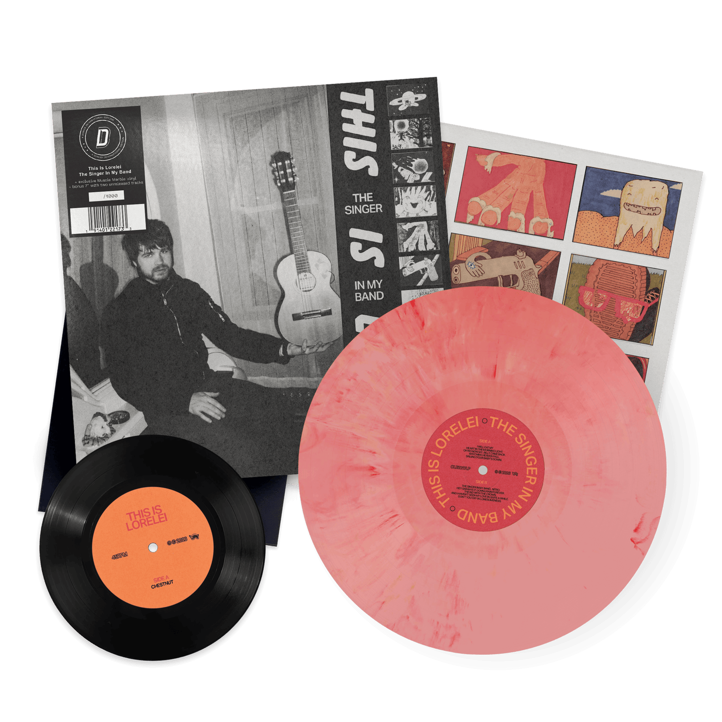 This Is Lorelei - The Singer In My Band (Dinked Edition Vinyl) + Bonus 7"