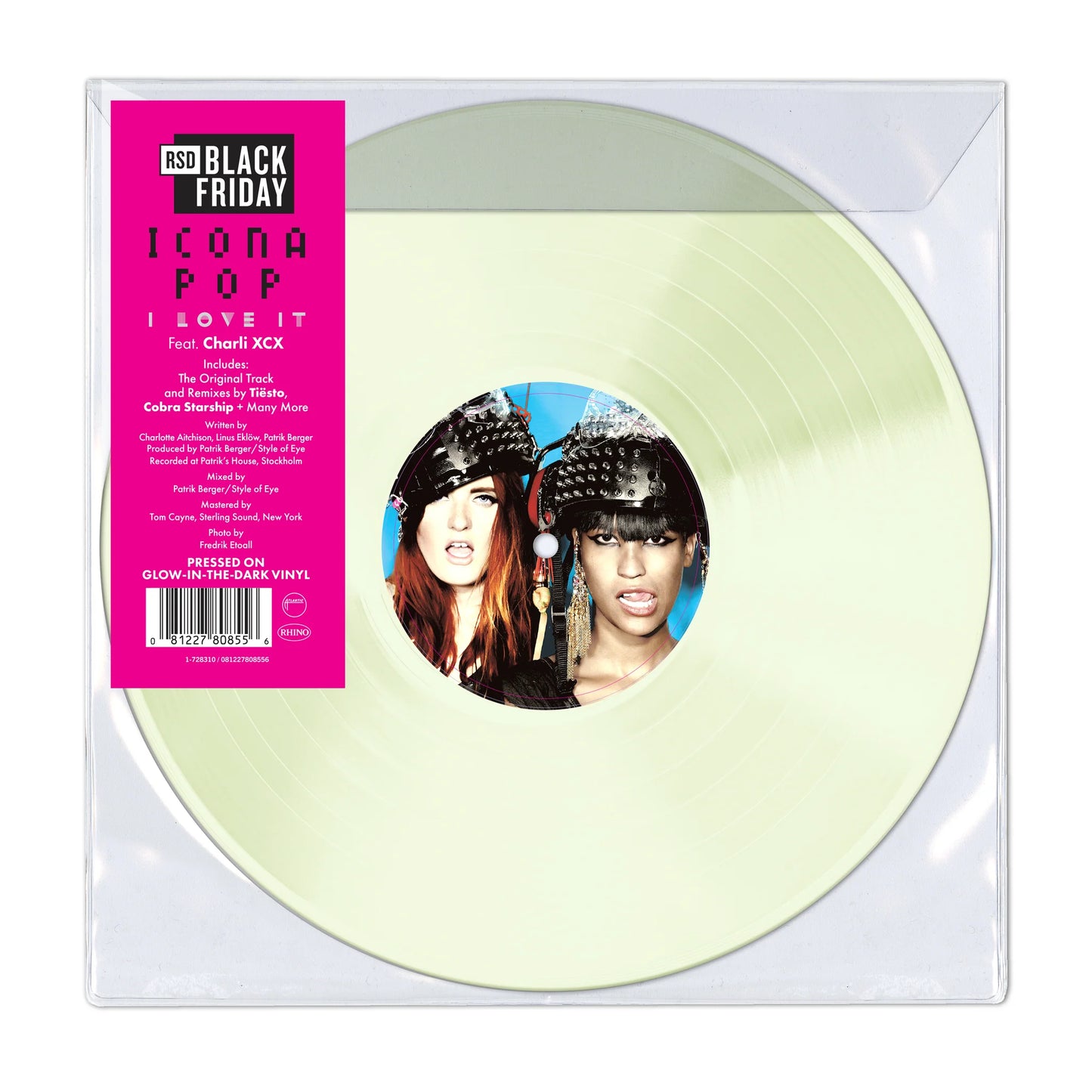 Icona Pop - I Love it (Feat Charli XCX) (12" Glow in the dark Vinyl)