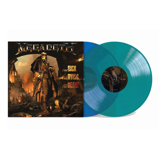 Megadeth - The Sick, The Dying… And The Dead! (Blue and Green Vinyl) (National Album Day)