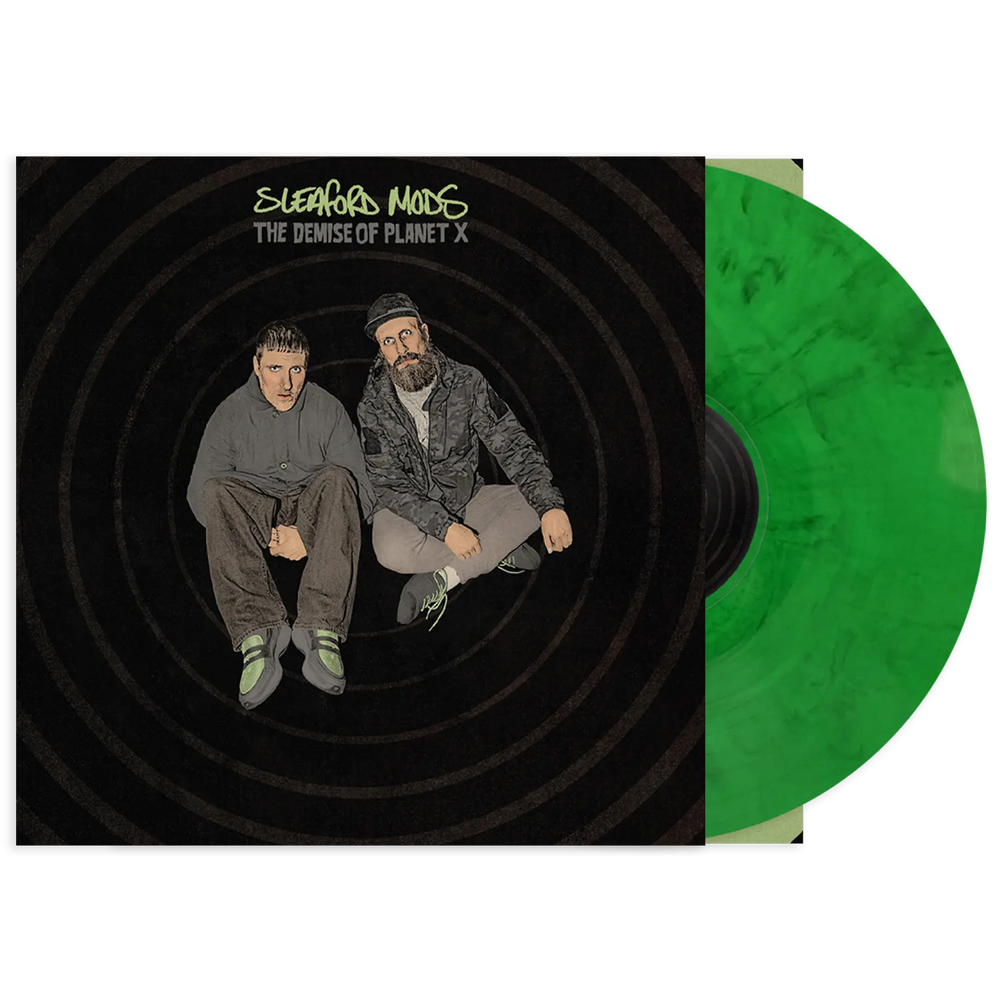 Sleaford Mods  The Demise Of Planet X (Neon Green Marble Vinyl)