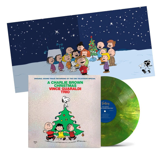 Vince Guaraldi Trio - A Charlie Brown Christmas (Christmas Tree Coloured LP Vinyl + Poster)