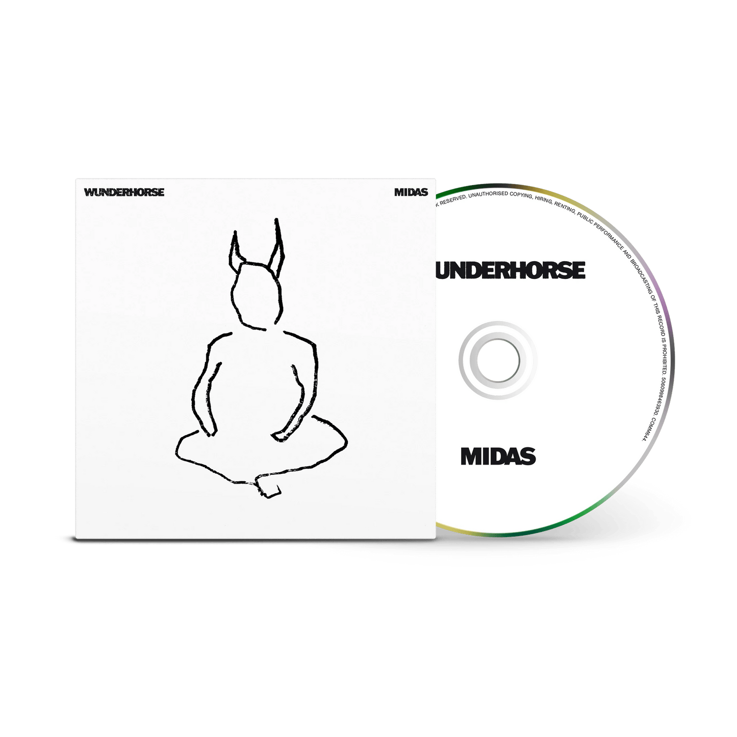 Wunderhorse - Midas (White label CD + Bonus Tracks)