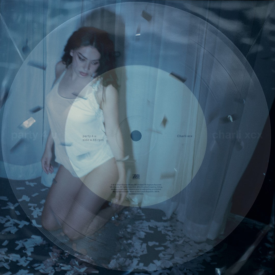 Charli XCX - Party 4 U (Crystal Clear 7" Vinyl Single + Etching) (RSD 26)