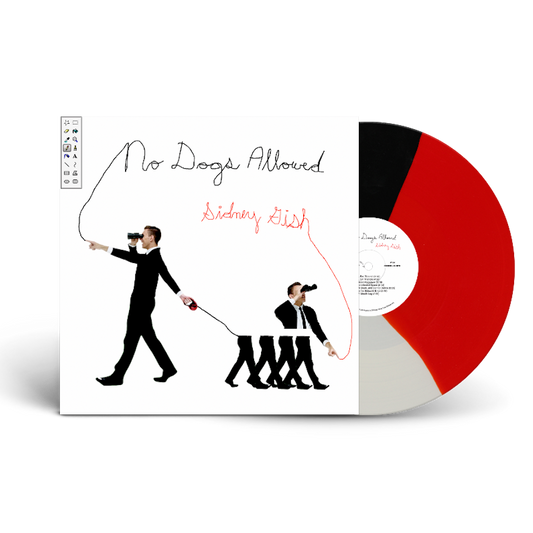 Sidney Gish - No Dogs Allowed (Red/Black/White Tricolor Vinyl)