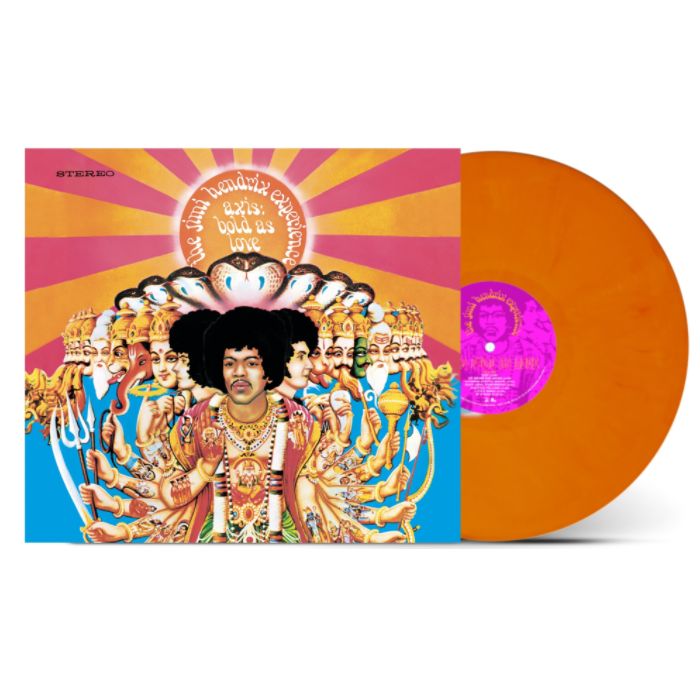 Jimi Hendrix - Axis Bold As Love (Electric Orange vinyl) (National Album Day)