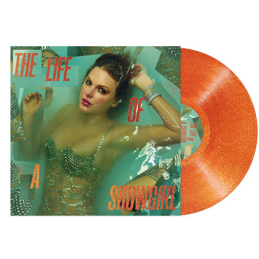 Taylor Swift - The Life of a Showgirl (Portofino Orange Glitter Vinyl)