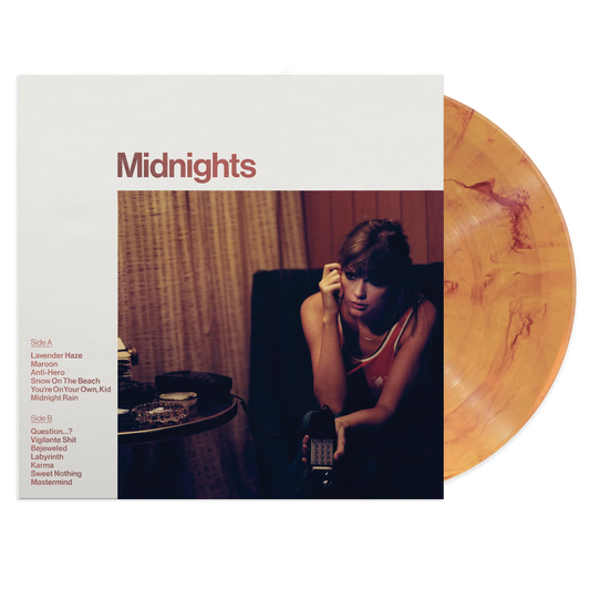 Taylor Swift -  Midnights (Blood Moon Orange Vinyl)