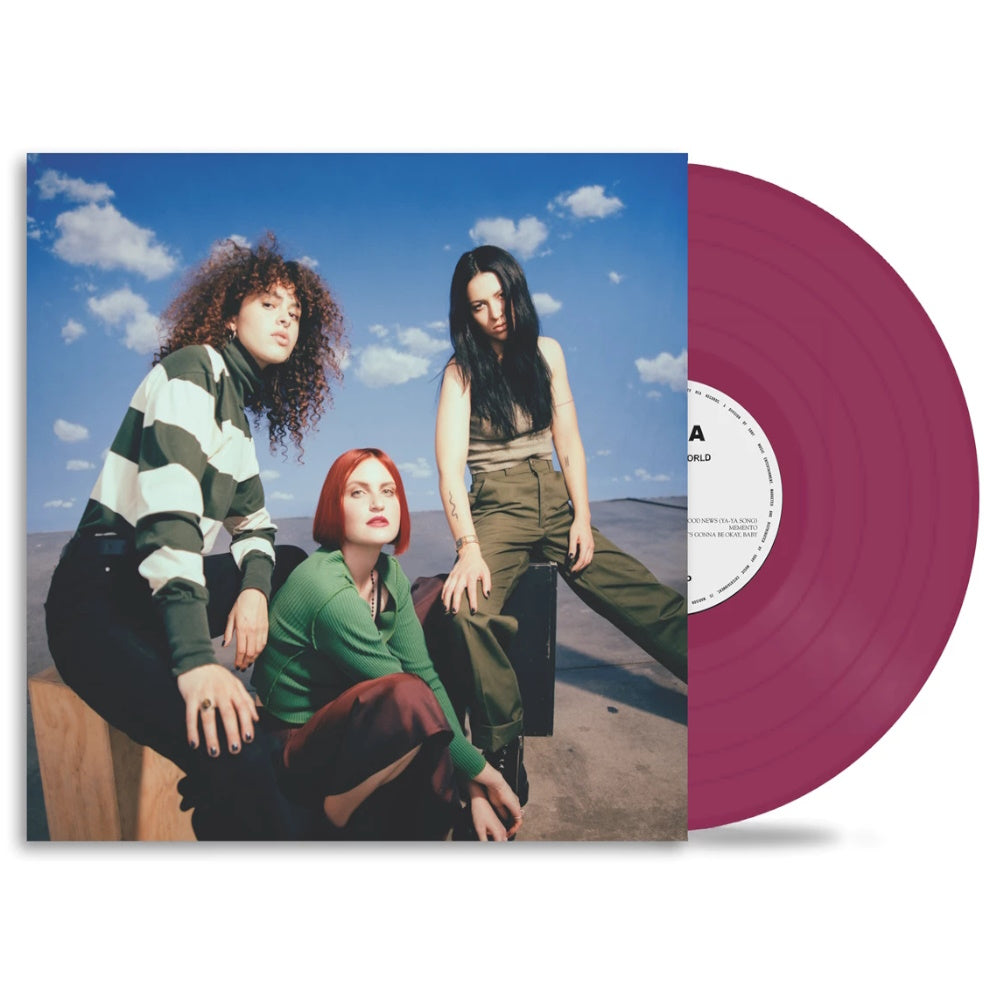 Muna - Saves The World (Limited edition Dark Raspberry Vinyl)