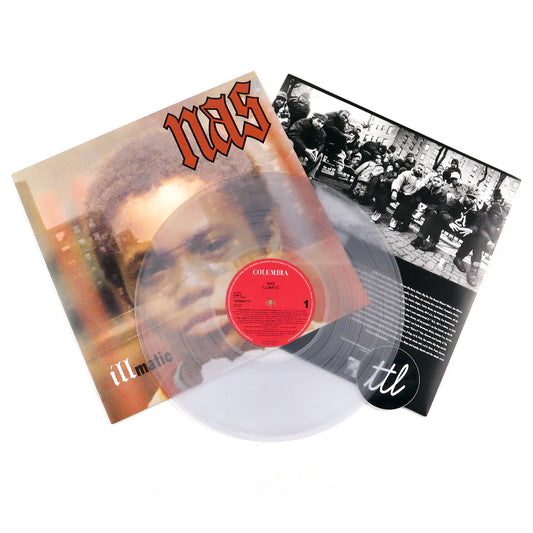 Nas - Illmatic XX (1XLP Clear Glass Transparent Vinyl)