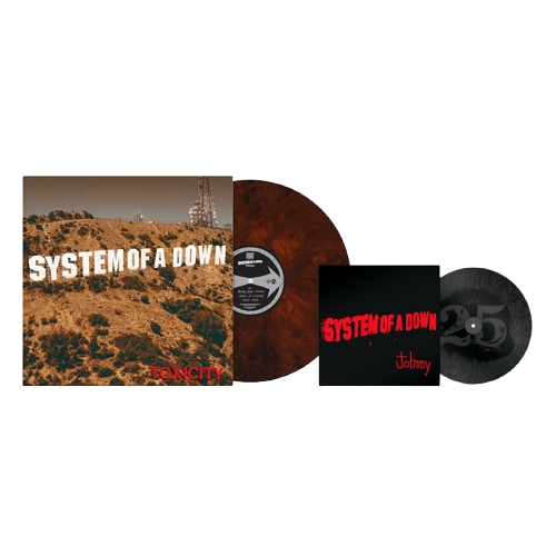 System of a Down - Toxicity (25th Anniversary) (Indies Exclusive Burgundy Shadow Vinyl +7 inch)
