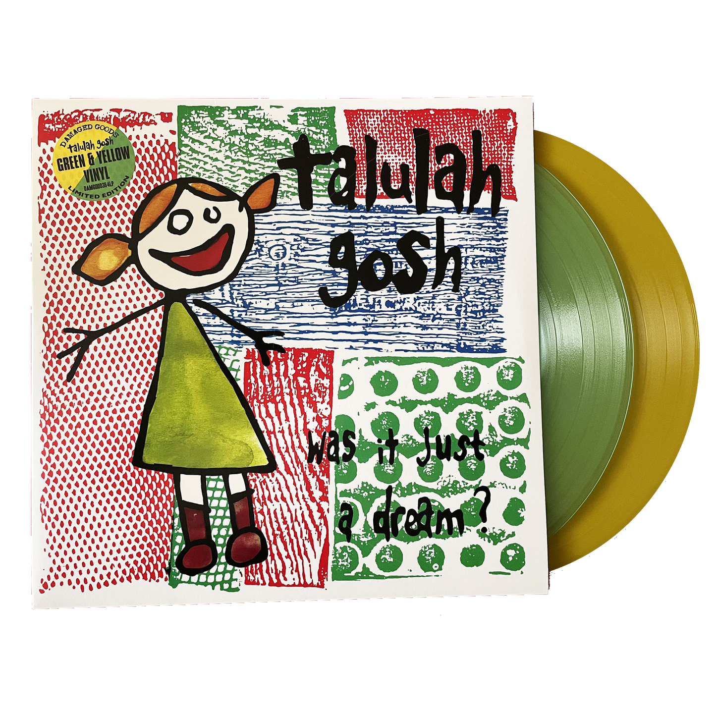 Talulah Gosh - Was It Just A Dream (Lltd. Edition 2xLP Green/Yellow Vinyl)