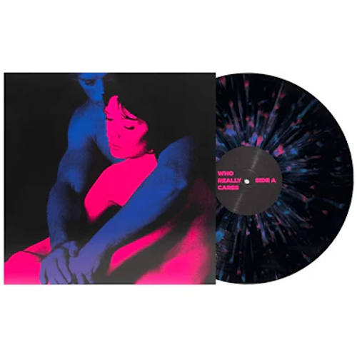 TV Girl - Who Really Cares (Black with Pink & Blue Splatter Vinyl)