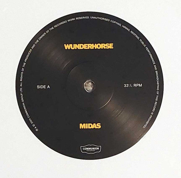 Wunderhorse - Midas (White Vinyl)
